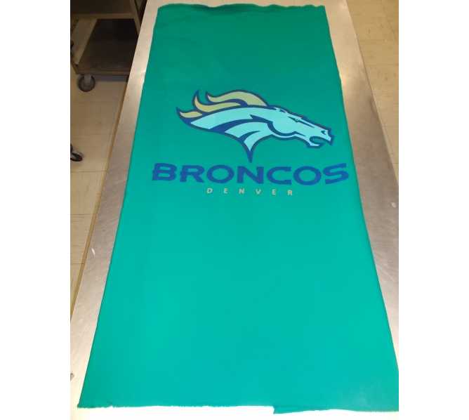 broncos pool table felt